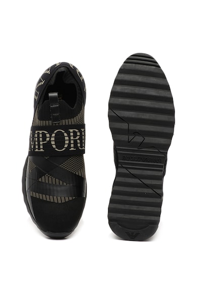 Emporio Armani Спортни обувки без закопчаване, с лого Мъже