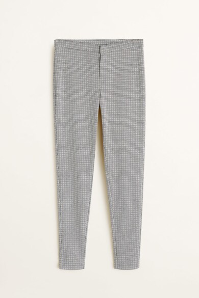 Mango Pantaloni cu model houndstooth Perkie Femei