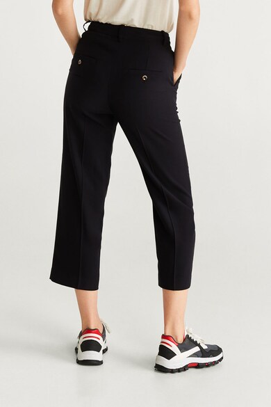 Mango Pantaloni crop cu croiala dreapta Lourdes Femei