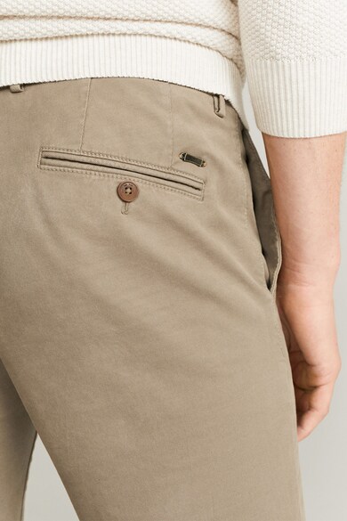 Mango Pantaloni chino slim fit Barna Barbati