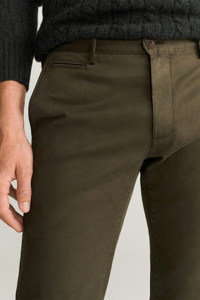 Mango Pantaloni chino slim fit Barna Barbati