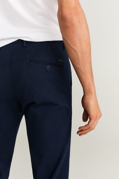 Mango Pantaloni chino slim fit Barna Barbati