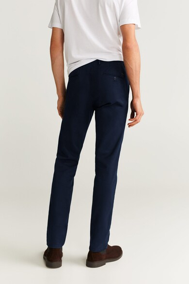 Mango Pantaloni chino slim fit Barna Barbati