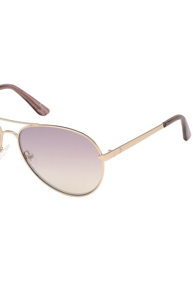 GUESS Ochelari de soare aviator cu lentile in degrade 3 Femei