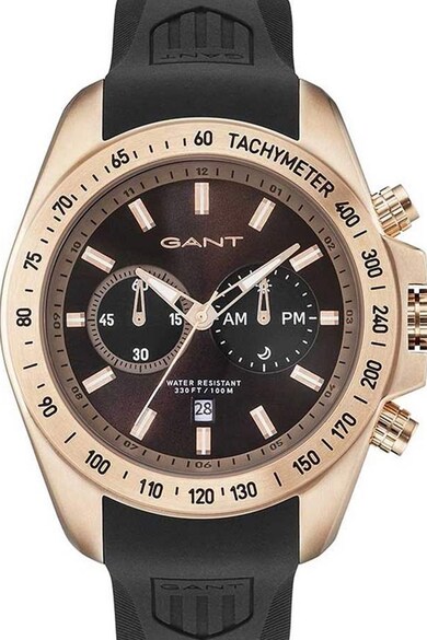 Gant Ceas cronograf cu o curea de silicon Barbati