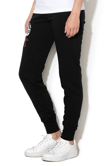 Love Moschino Pantaloni sport cu broderie grafica Femei