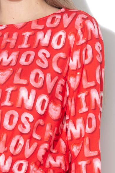 Love Moschino Rochie mini cu imprimeu logo z Femei