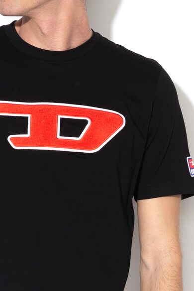 Diesel Тениска Just Division с пришито бродирано лого Мъже