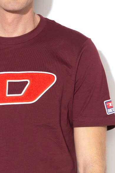 Diesel Just Division kerek nyakú póló logórátéttel férfi