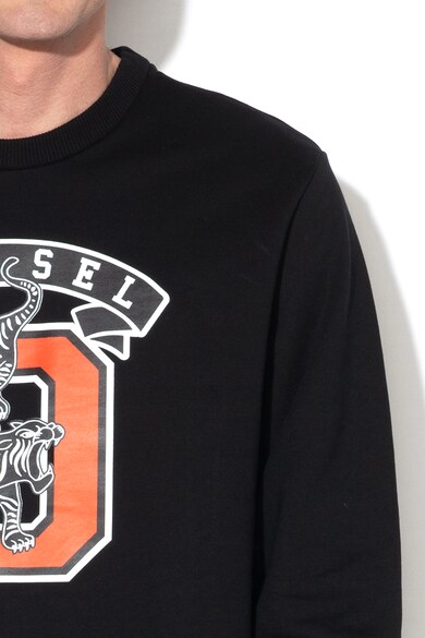 Diesel Gir logós és grafikai mintás pulóver férfi