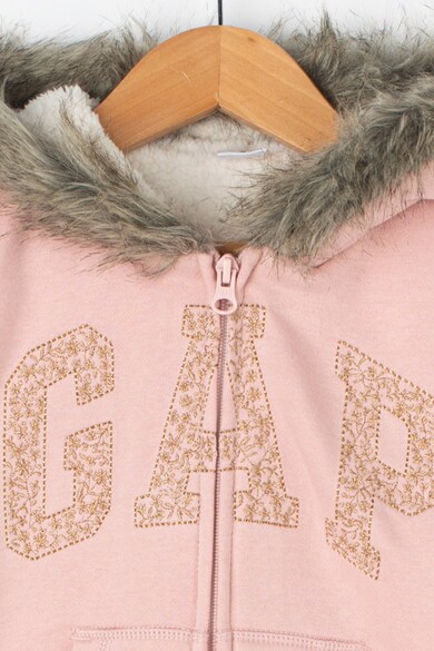 GAP Kapucnis pulóver hímzett logóval 2 Lány