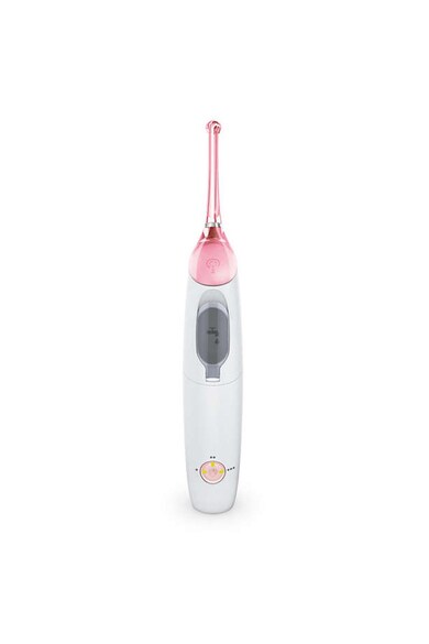 Philips Sonicare Aparat de curatare interdentara  AirFloss /01, 1 cap de curatare, 1 maner, Alb/Roz Femei