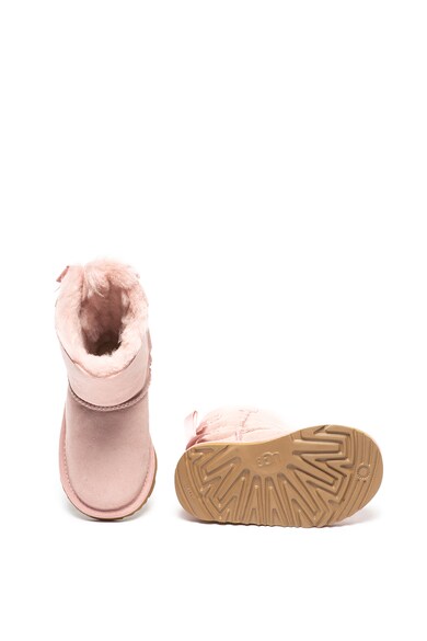 UGG Ghete de piele intoarsa, cu funde Bailey Fete