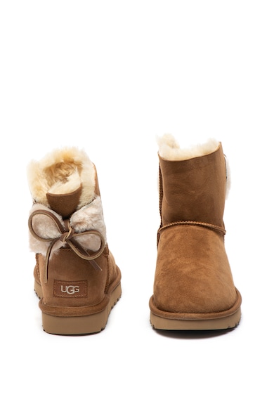 UGG Ghete fara inchidere Classic Double Bow Femei