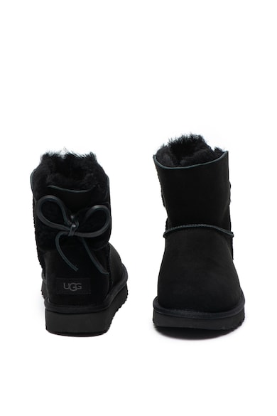 UGG Classic rövid szárú masnis bebújós nyersbőr csizma női