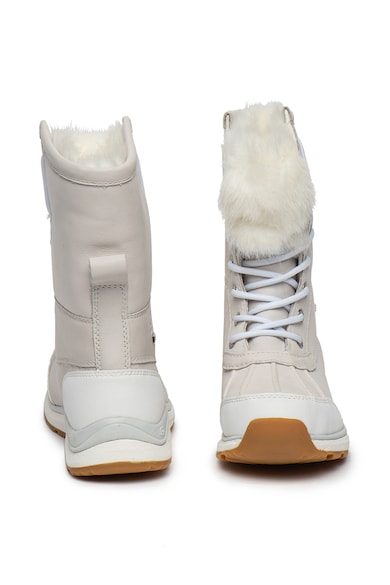 UGG Ghete impermeabile din piele cu garnituri din blana sintetica Adirondack III Fluff Femei