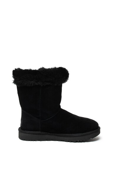 UGG Classic Fluff rövid szárú nyersbőr bebújós csizma női