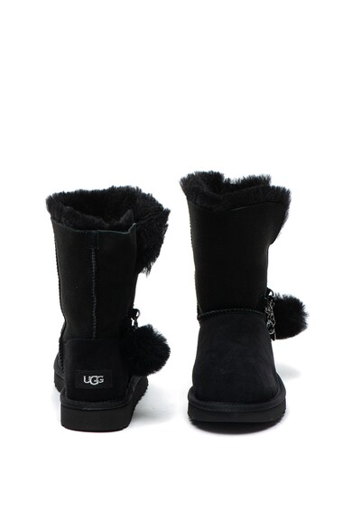 UGG Ghete fara inchidere din piele intoarsa, cu talismane Classic Femei