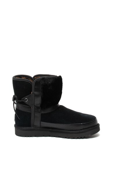 UGG Ghete de piele intoarsa si piele, fara inchidere Classic Femei