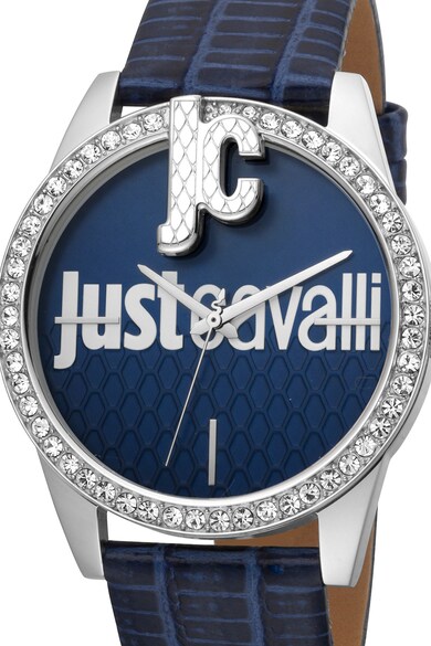 JUST CAVALLI Ceas analog decorat cu cristale zirconia Femei