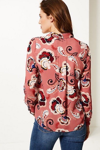 Marks & Spencer Camasa vaporoasa cu model floral Femei