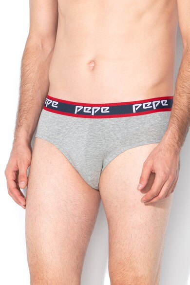 Pepe Jeans London Set de chiloti cu banda logo in talie Alden - 3 perechi Barbati