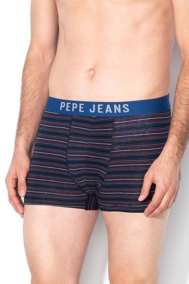 Pepe Jeans London Set de boxeri cu diverse imprimeuri Lester- 3 perechi Barbati