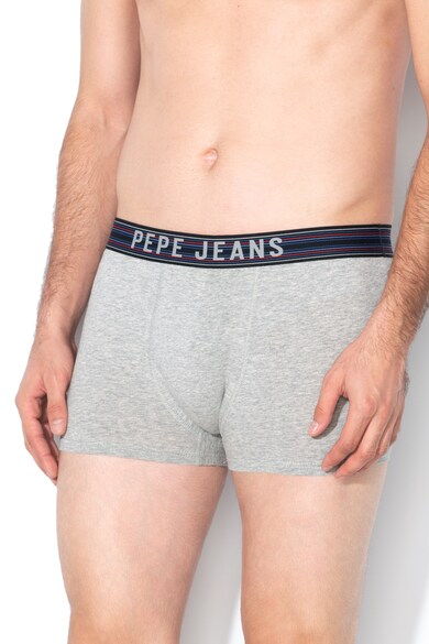 Pepe Jeans London Set de boxeri cu diverse imprimeuri Lester- 3 perechi Barbati