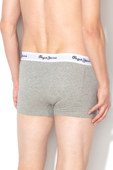 Pepe Jeans London Set de boxeri cu banda logo elastica in talie Beecher - 3 perechi Barbati