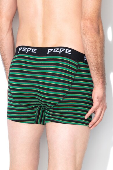 Pepe Jeans London Set de boxeri cu banda logo in talie Rawson - 2 perechi Barbati