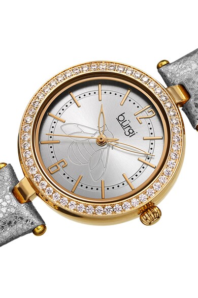 BURGI Ceas quartz analog decorat cu zirconia Femei