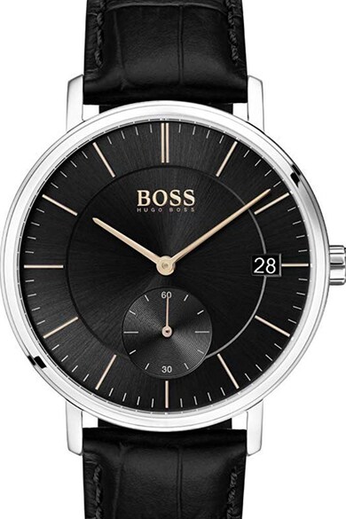 HUGO BOSS Часовник с кожена каишка Мъже