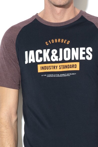 Jack & Jones Tricou slim fit cu imprimeu logo Franklin Barbati