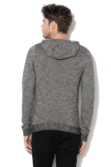 Jack & Jones Pulover tricotat, cu gluga Barbati