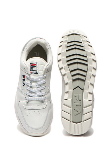 Fila Pantofi sport de piele cu detaliu logo Orbit Barbati