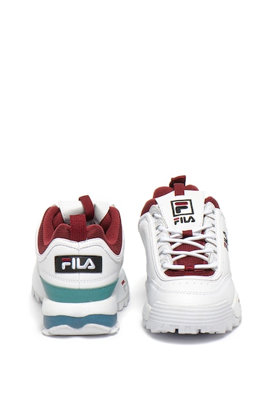 Fila Pantofi sport de piele ecologica si material textil, cu talpa striata Disruptor Femei