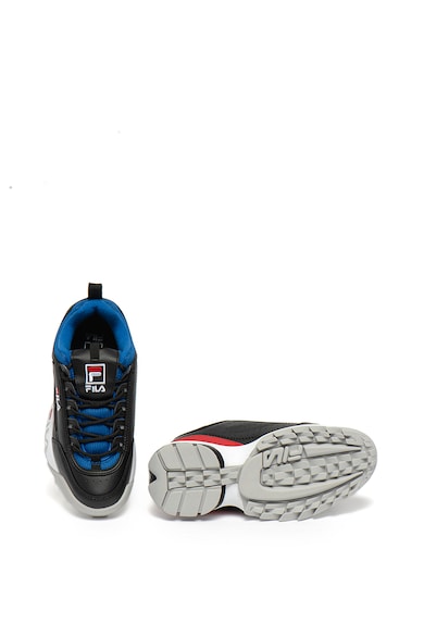 Fila Pantofi sport din piele ecologica si material textil, cu talpa striata Disruptor Femei