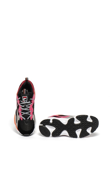 Fila Pantofi sport cu talpa masiva si insertii din piele Ray Tracer Femei