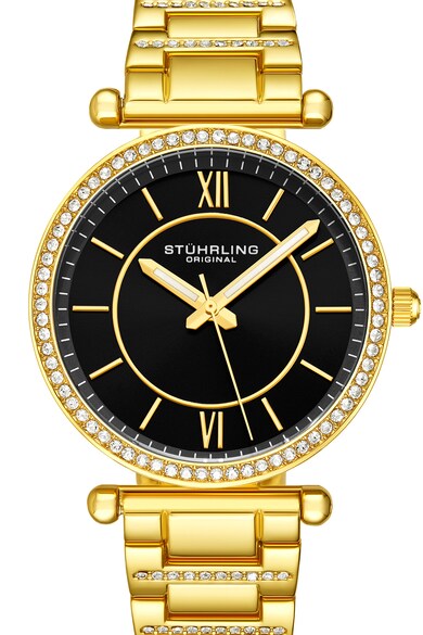 Stuhrling Овален часовник с кристали Жени