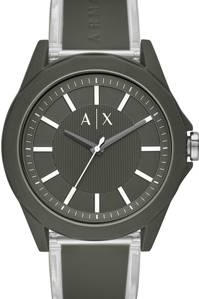 ARMANI EXCHANGE Ceas cu o curea de piele ecologica Barbati