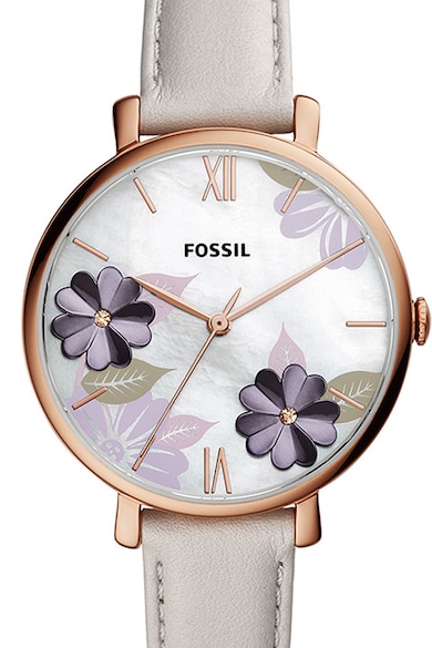 Fossil Часовник с флорален циферблат Жени