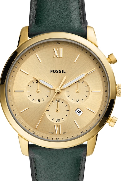 Fossil Часовник с кожена каишка Мъже