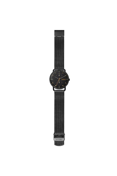 Skagen Ceas analog cu bratara cu model plasa Barbati