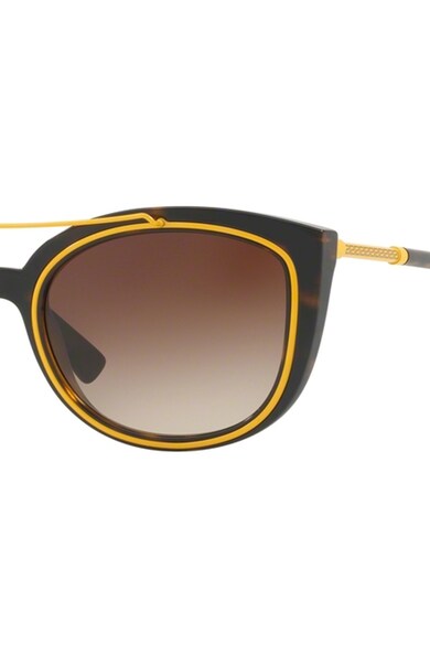 Versace Ochelari de soare cat-eye cu model animal print Femei