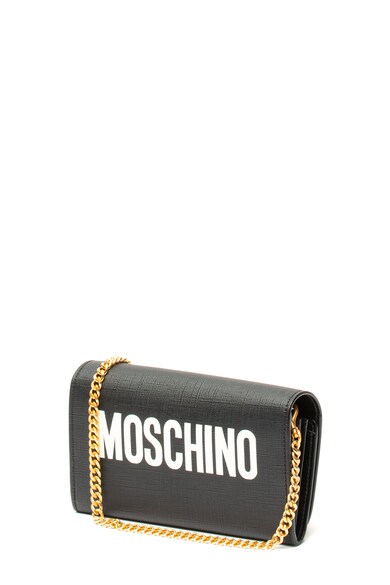 Moschino Чанта с десен на лога и презрамка с верижка Жени