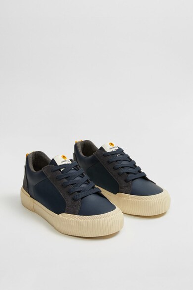 Mango Eldon sneaker nyersbőr betétekkel Fiú