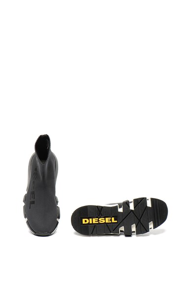 Diesel Pantofi sport tip soseta, din tricot si material textil, cu logo Padola Femei