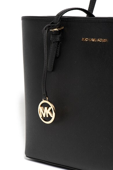 Michael Kors Geanta tote de piele cu accesoriu metalic detasabil Jet Set Travel Femei