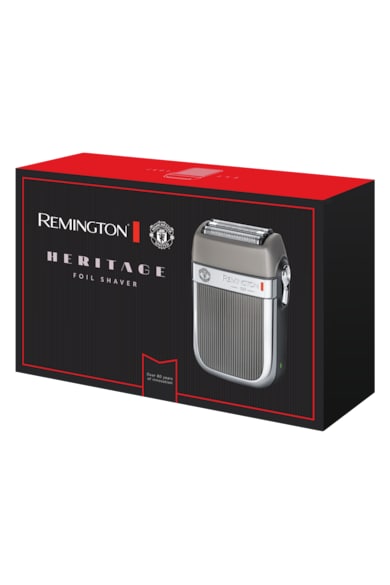 Remington Aparat de ras  HF9050 Heritage Manchester Edition, 2 site LiftLogic super flexibile, Indicator LED, Lavabil, Argintiu Barbati