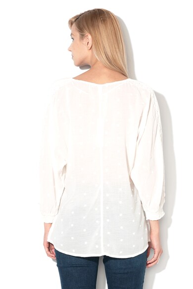 Esprit Блуза със свободна кройка и десен на точки Жени